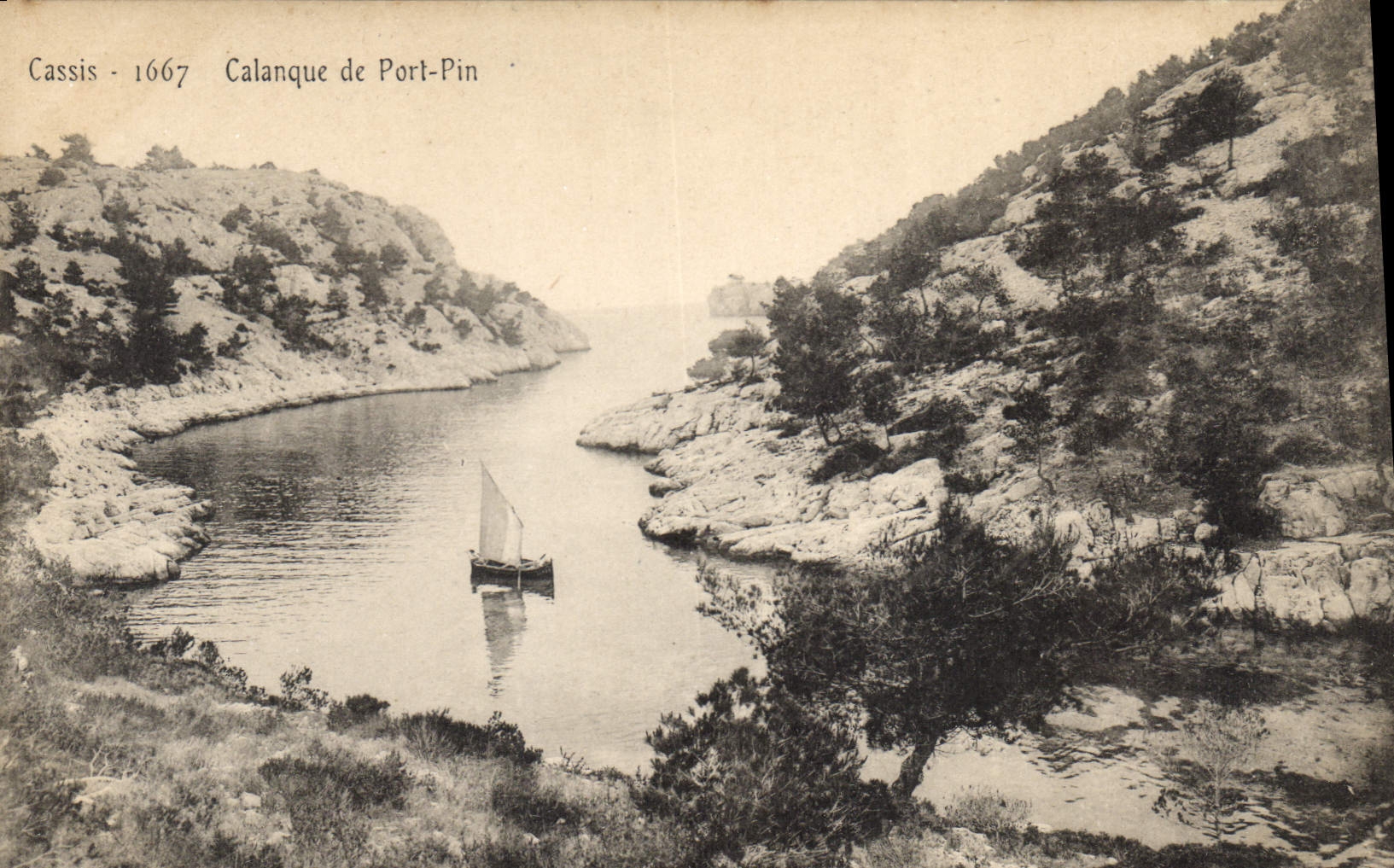 CPA Cassis Calanque de Port Pin 