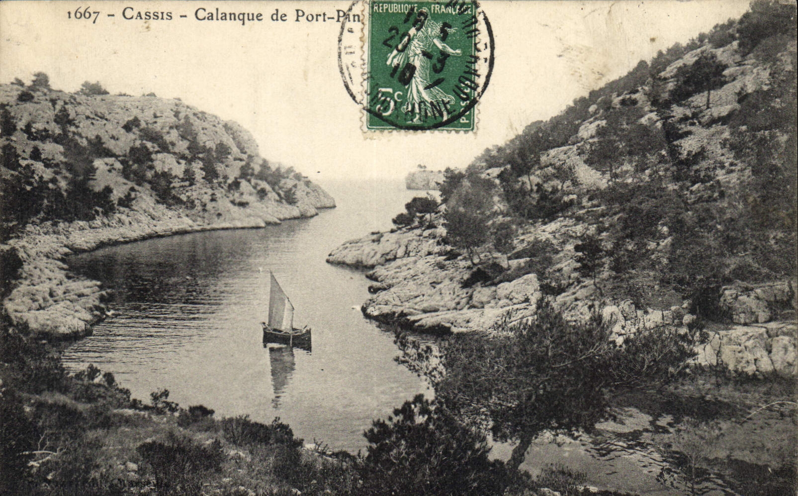 CPA Cassis Calanque de Port Pin 