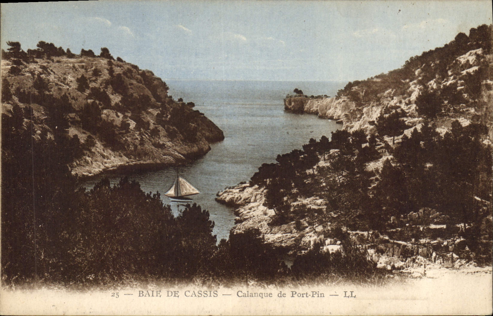 CPA Baie de Cassis Calanque de Port Pin 