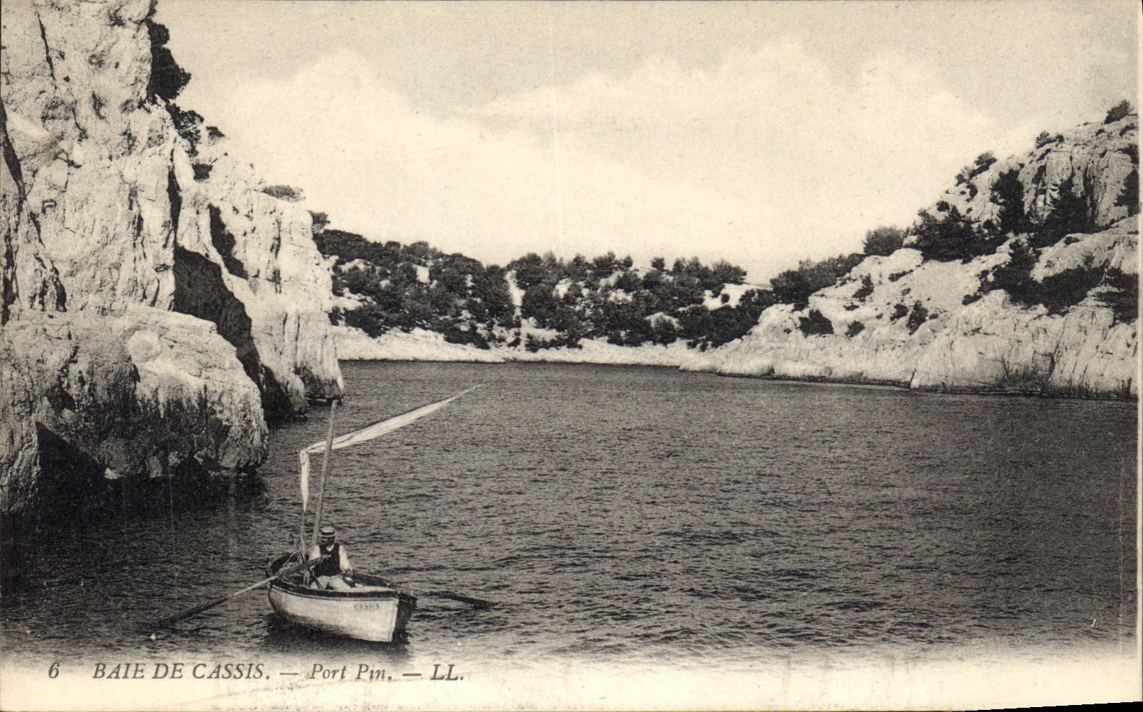 CPA Baie de Cassis Port Pin 