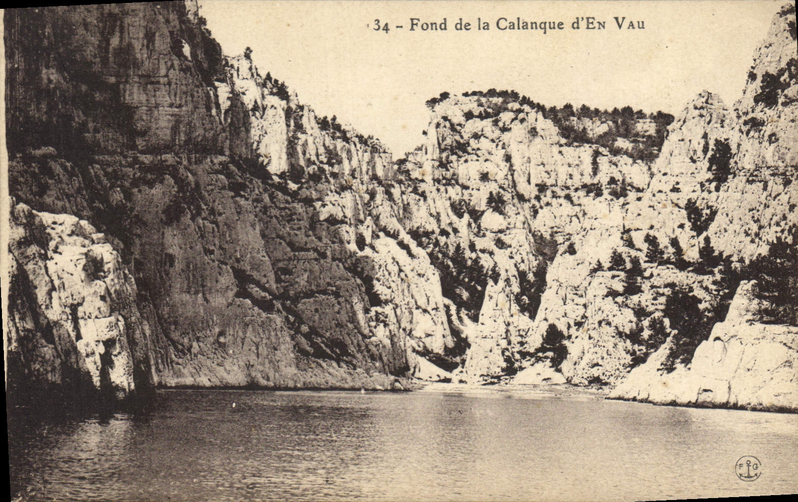 CPA Fond de la Calanque d'En Vau 