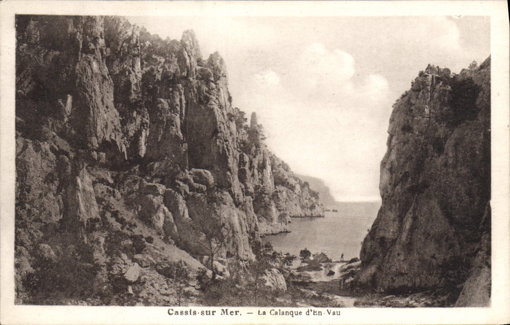 CPA Cassis sur Mer Calanque d'En Vau 