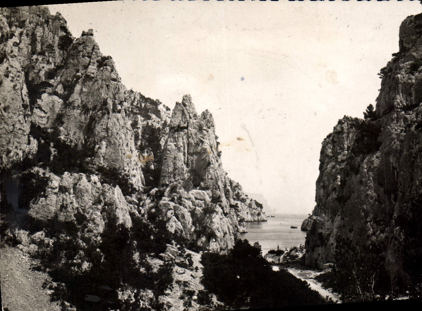 CPA Cassis sur Mer Calanque d'En Vau 