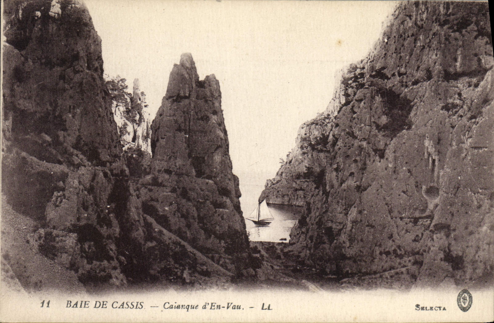 CPA Baie de Cassis Calanque d'En Vau 