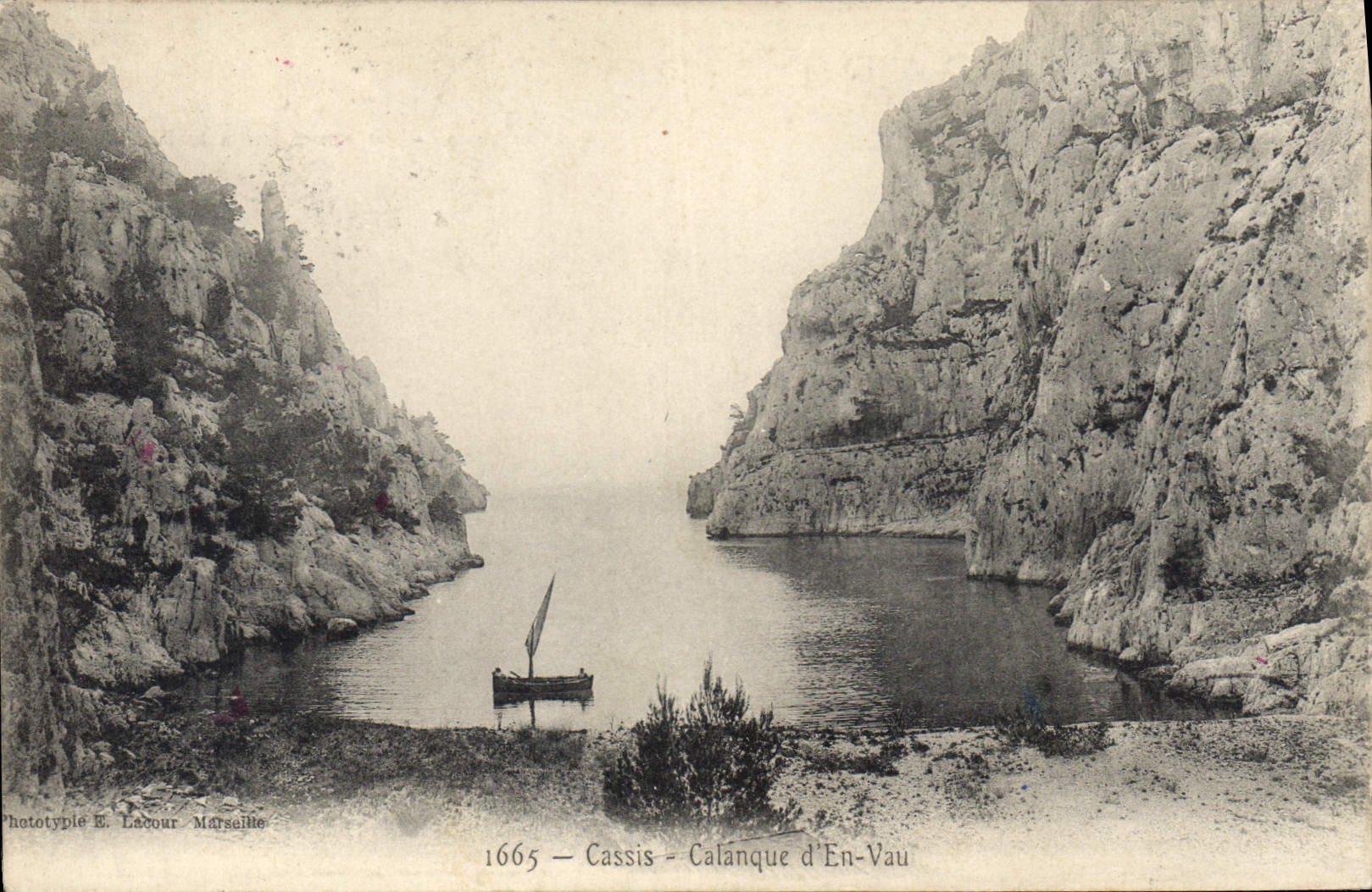 CPA Cassis Calanque d'En Vau 