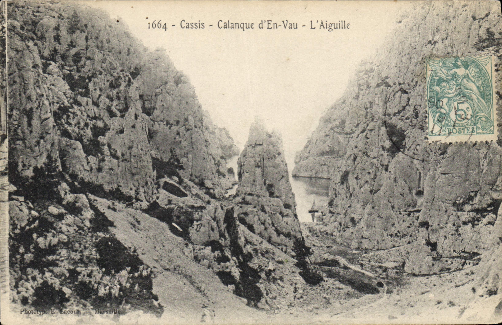 CPA Cassis Calanque d'En Vau l'Aiguille 