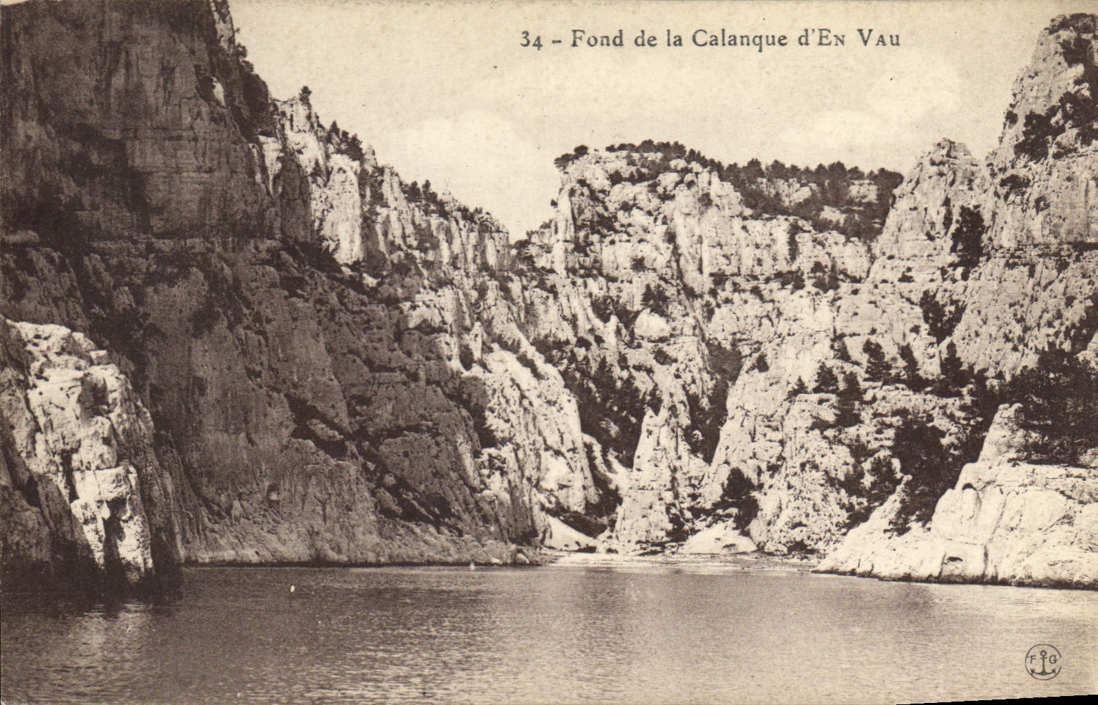 CPA Fond de la Calanque d'En Vau 