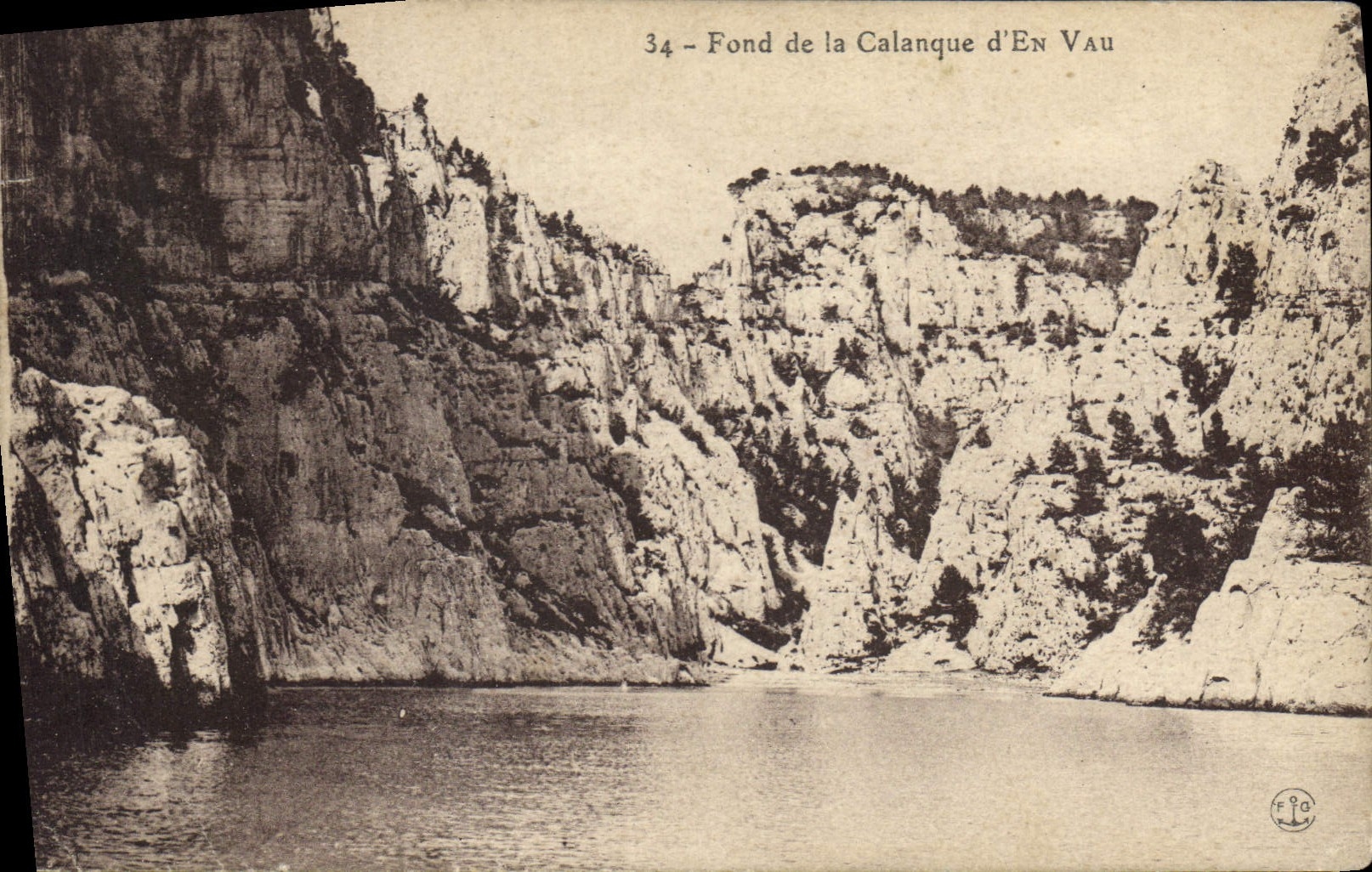 CPA Fond de la Calanque d'En Vau 