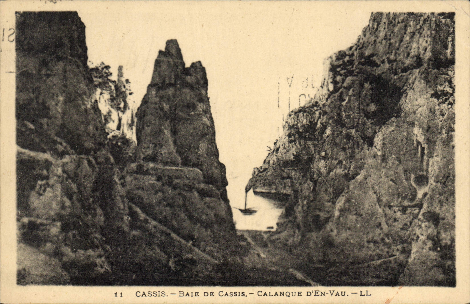 CPA Cassis Baie de Cassis Calanque d'En Vau