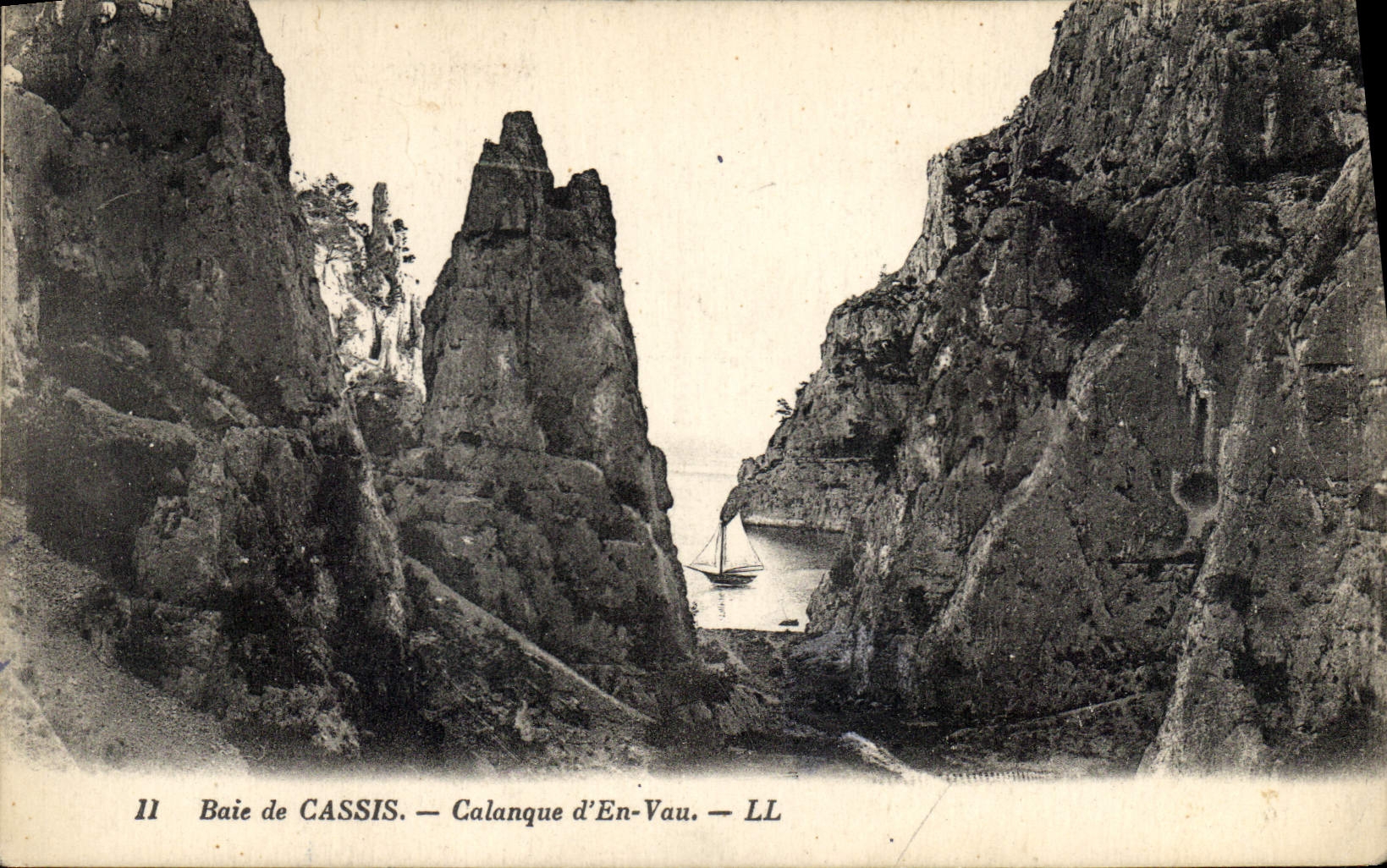 CPA Baie de Cassis Calanque d'En Vau 