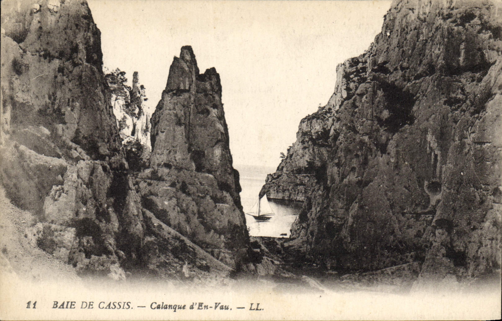 CPA Baie de Cassis Calanque d'En Vau 