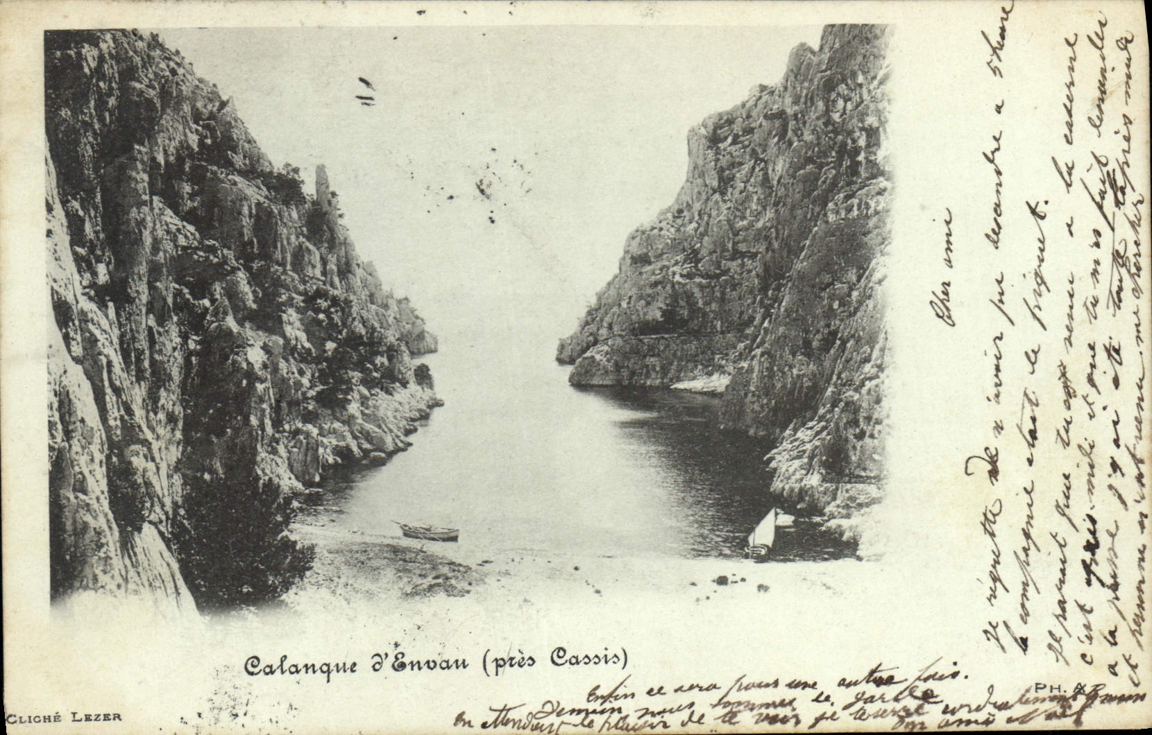 CPA Calanque d'En Vau pres Cassis 