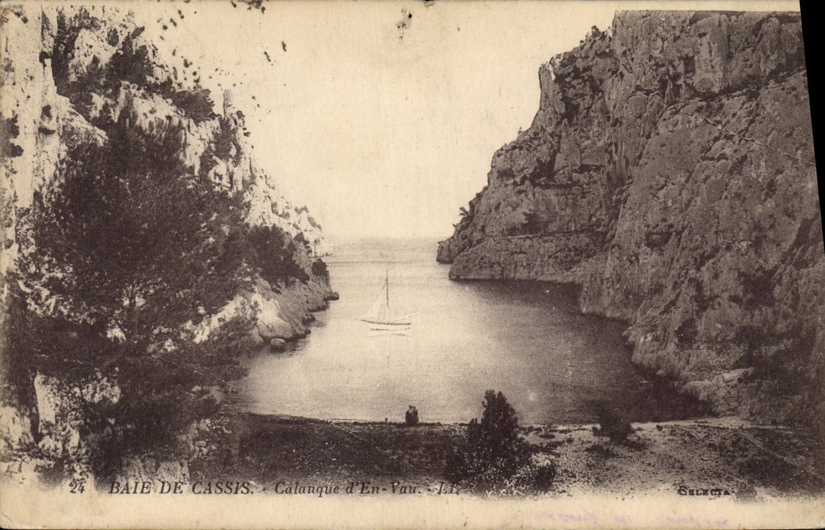 CPA Baie de Cassis Calanque d'En Vau 