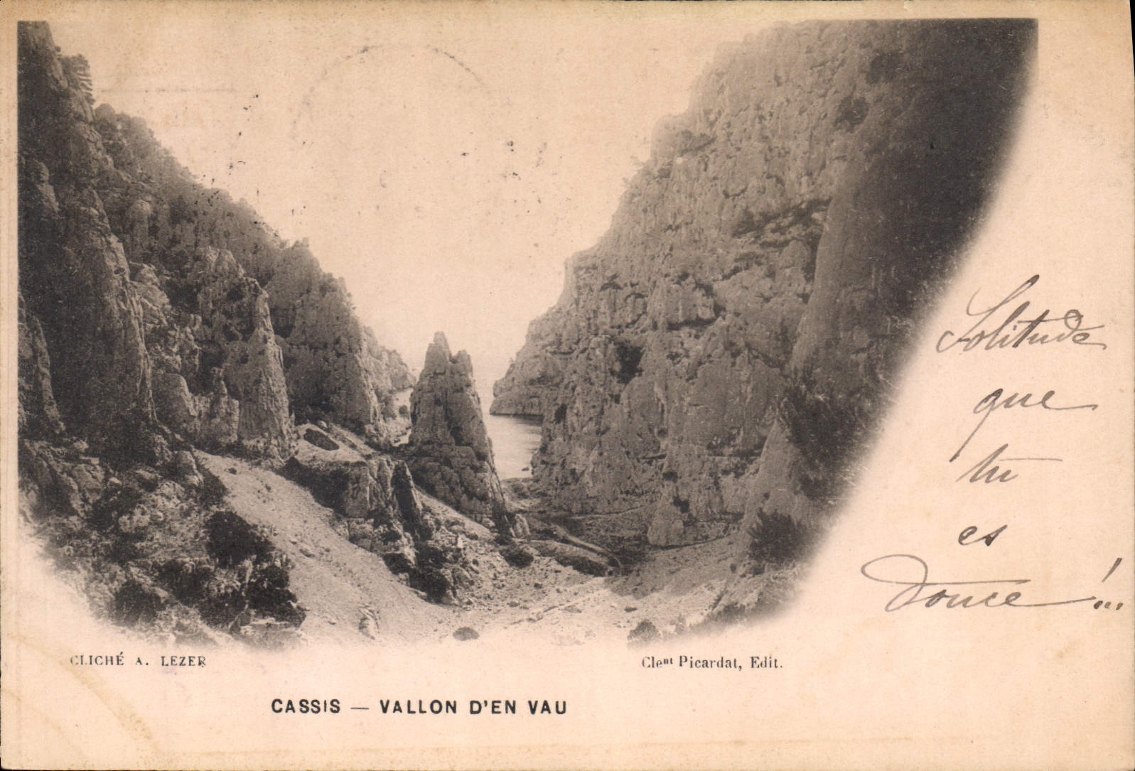 CPA Cassis Vallon d'En Vau 