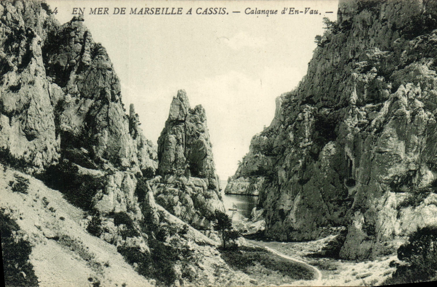 CPA En Mer de Marseille a Cassis Calanque d'En Vau 