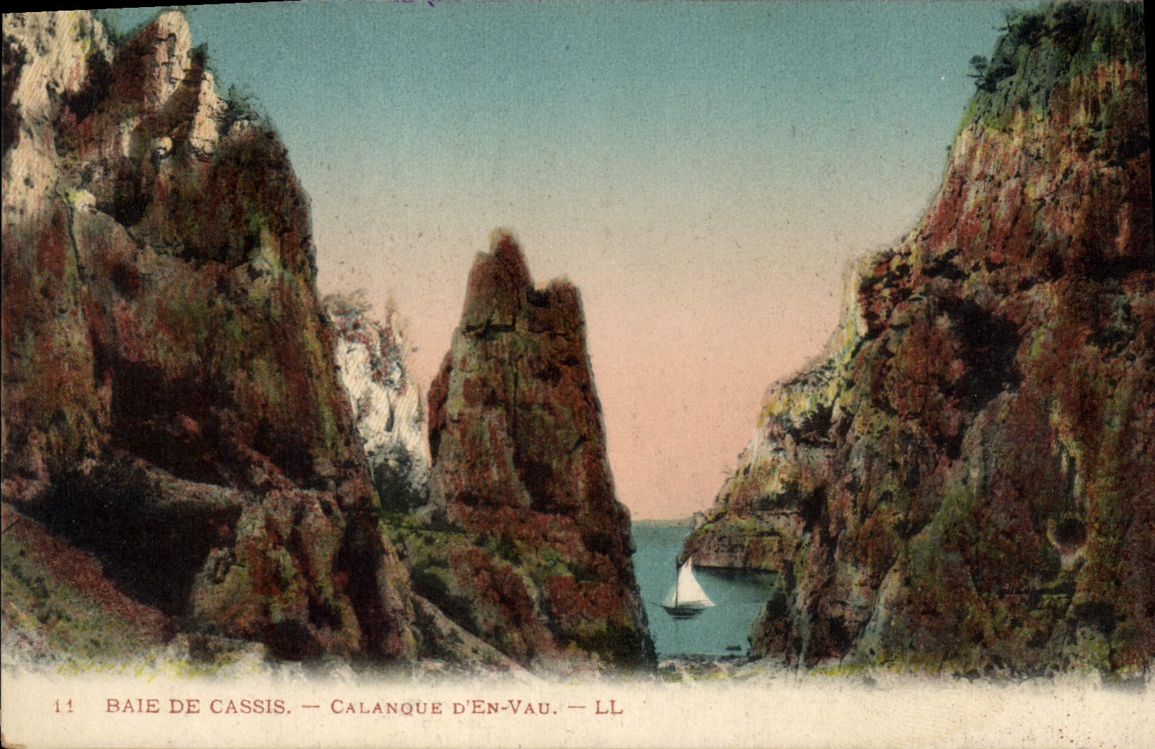 CPA Baie de Cassis Calanque d'En Vau 