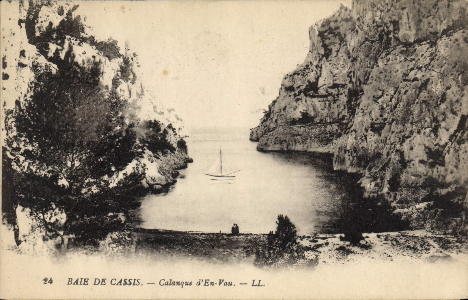 CPA Baie de Cassis Calanque d'En Vau 