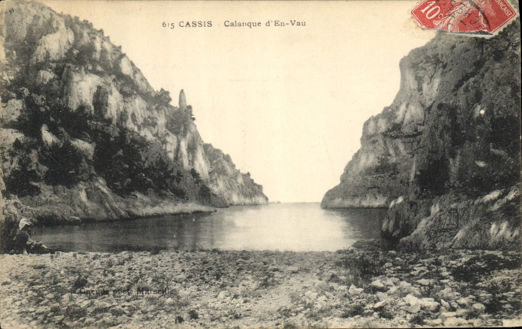 CPA Cassis Calanque d'En Vau 