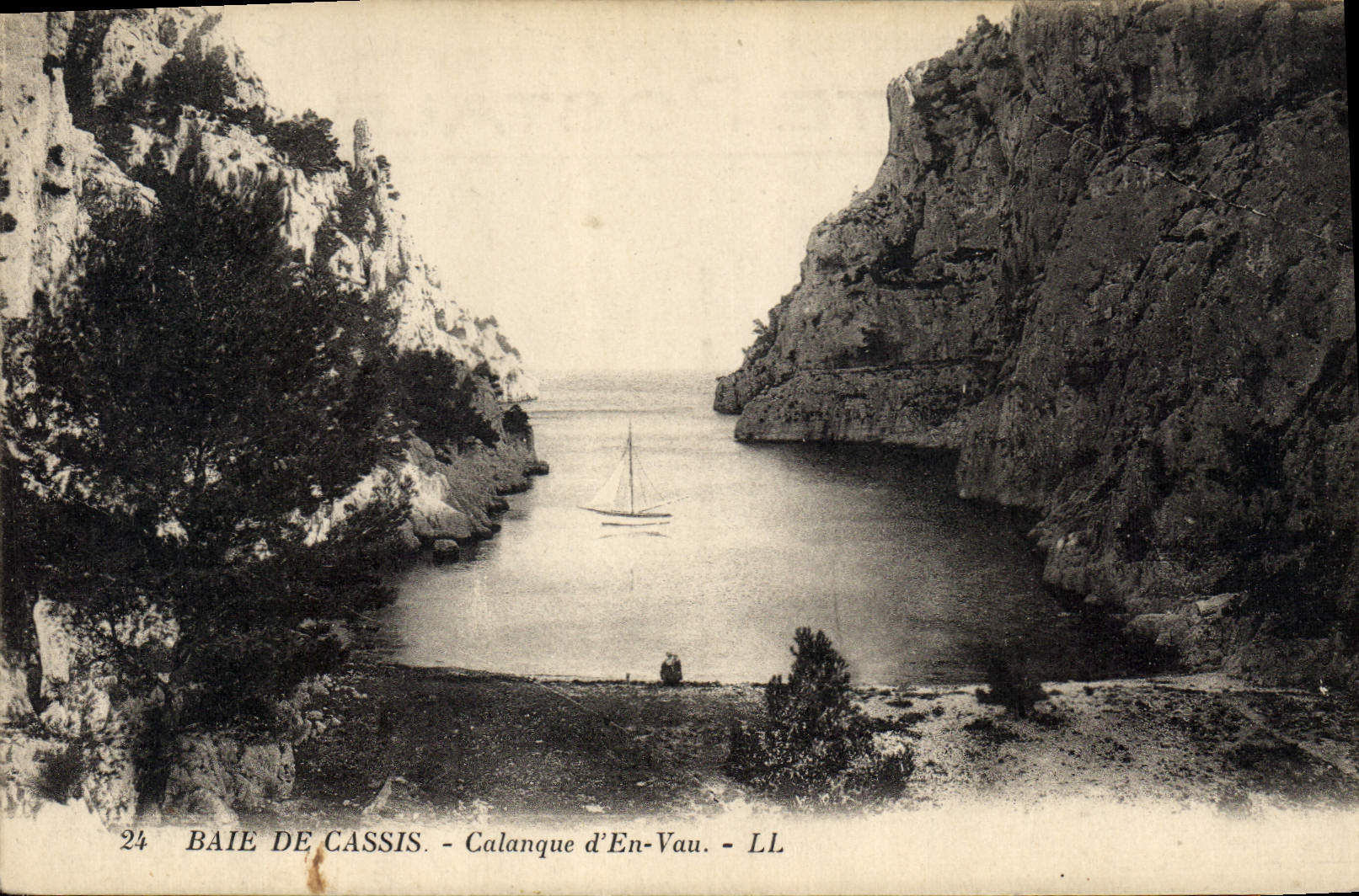 CPA Baie de Cassis Calanque d'En Vau 