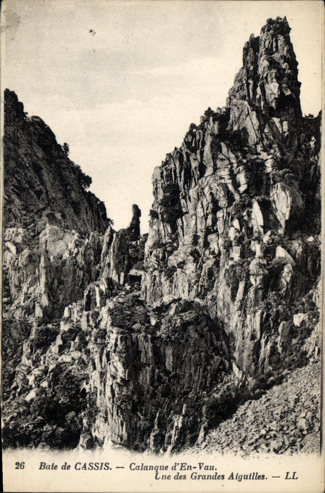 CPA Baie de Cassis Calanque d'En Vau une des Grandes Aiguilles 
