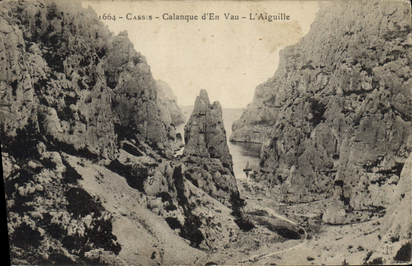 CPA Cassis Calanque d'En Vau l'Aiguille 