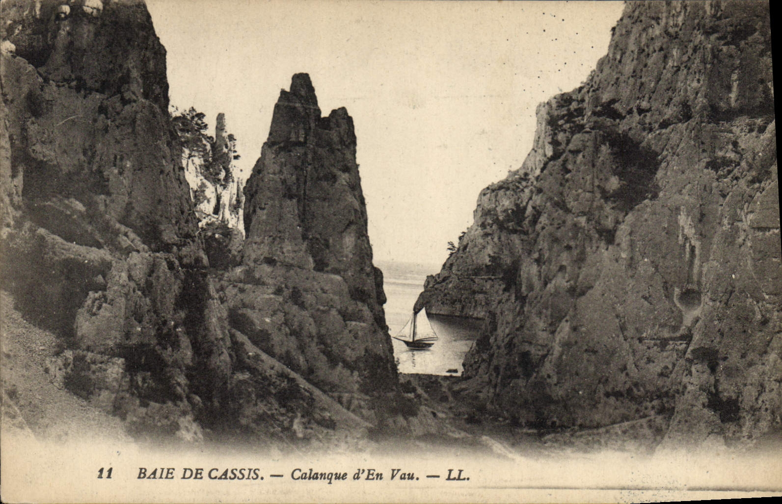 CPA Baie de Cassis Calanque d'En Vau 