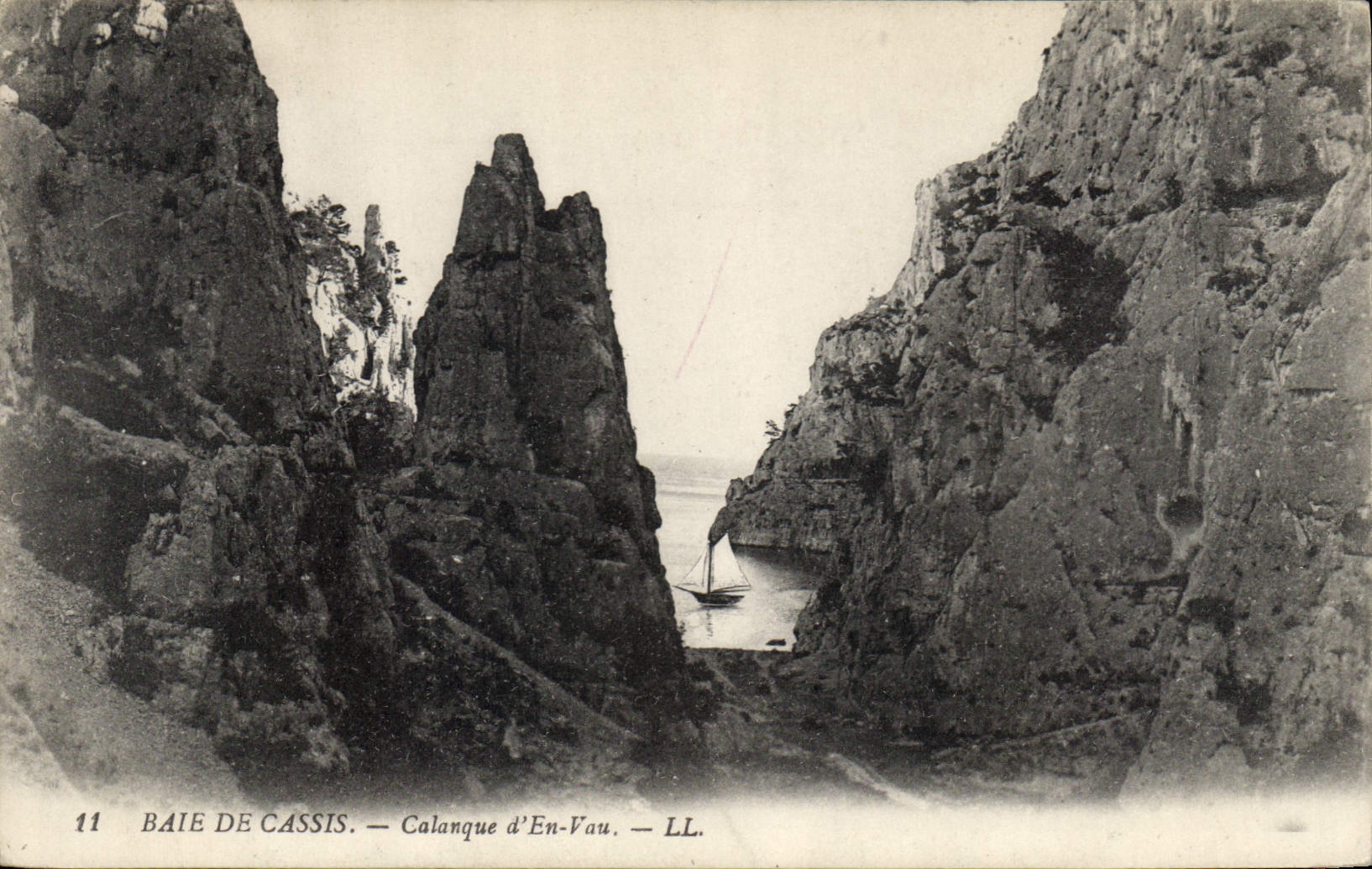 CPA Baie de Cassis Calanque d'En Vau 
