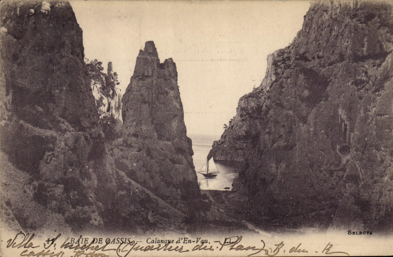 CPA Baie de Cassis Calanque d'En Vau 