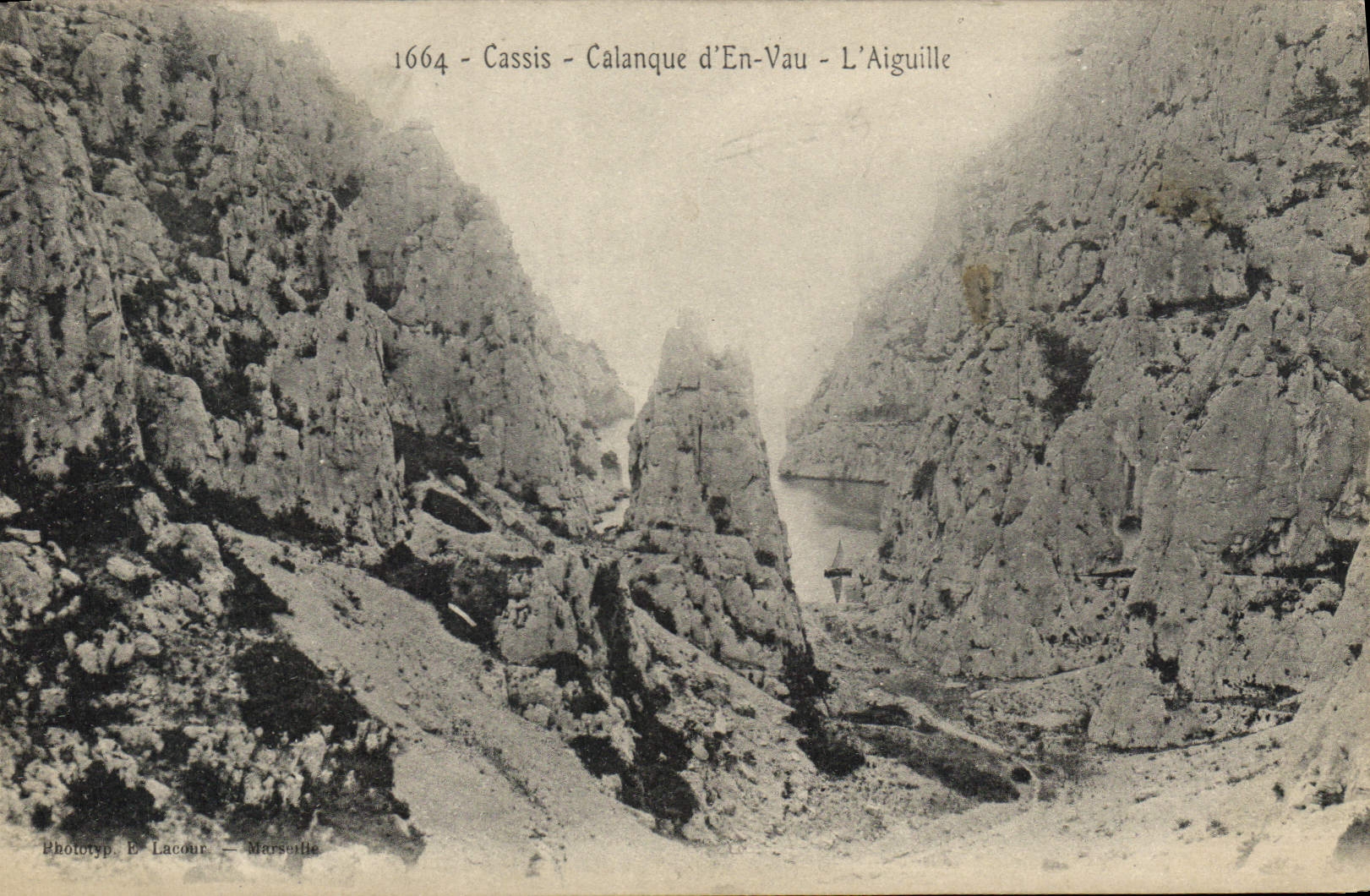 CPA Cassis Calanque d'En Vau l'Aiguille 