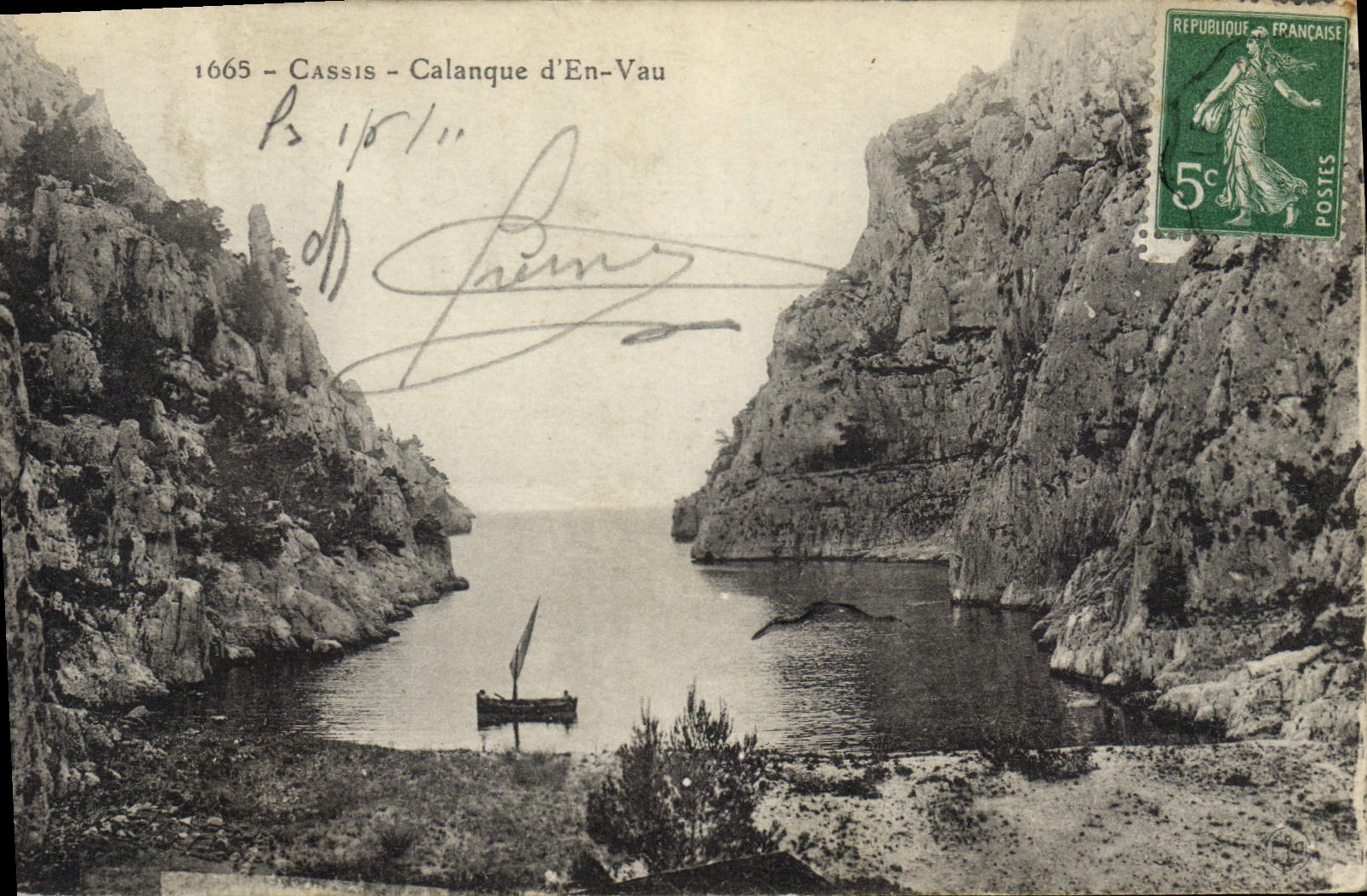 CPA Cassis Calanque d'En Vau 