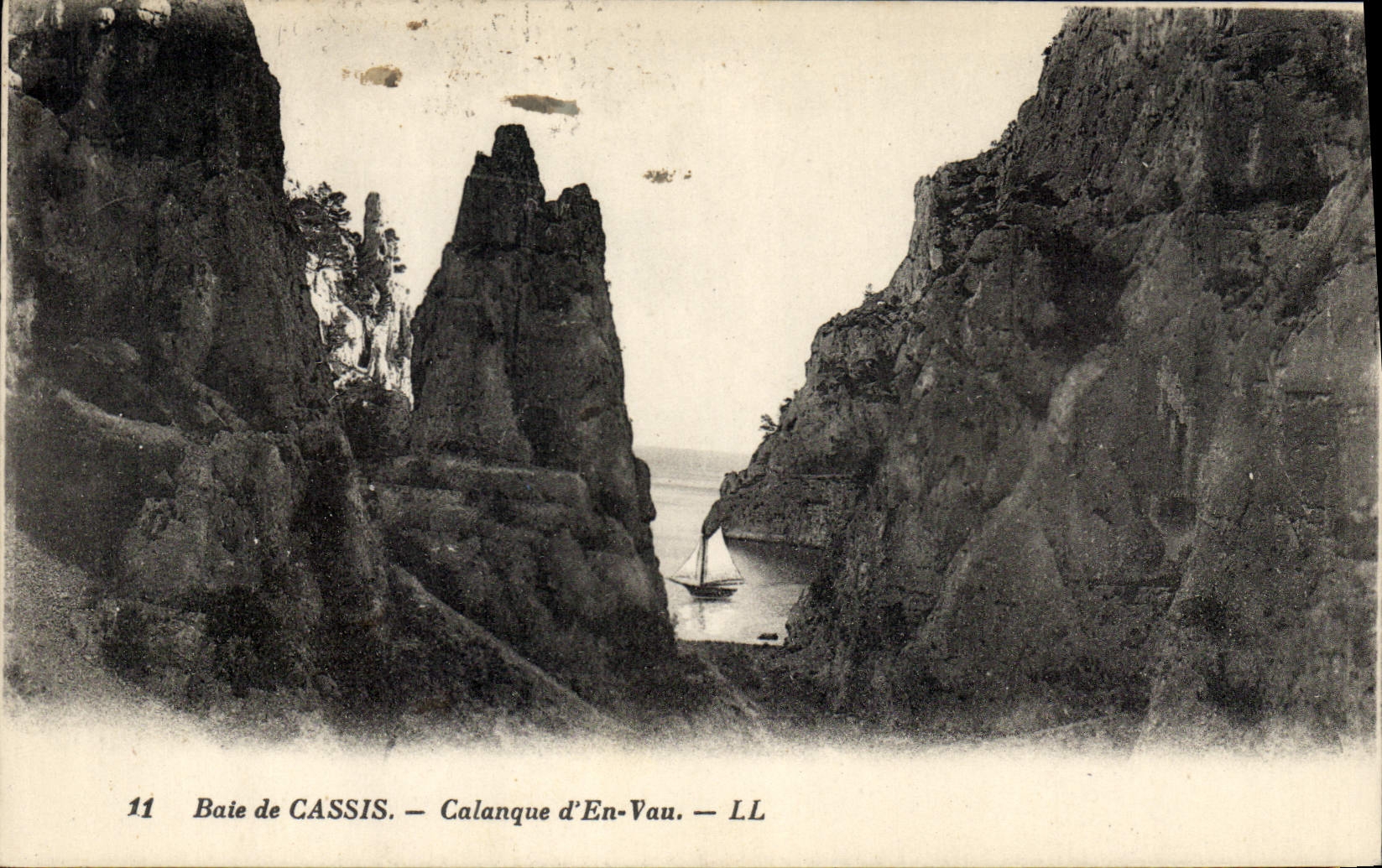 CPA Baie de Cassis Calanque d'En Vau 