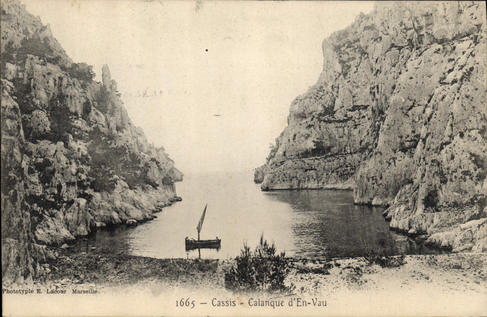 CPA Cassis Calanque d'En Vau 