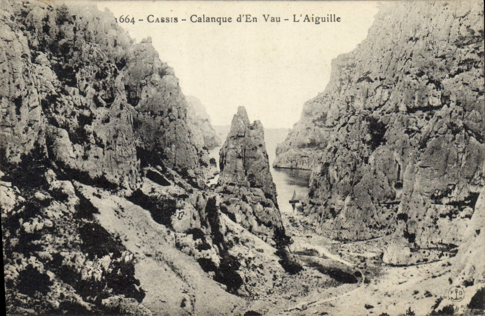 CPA Cassis Calanque d'En Vau l'Aiguille 