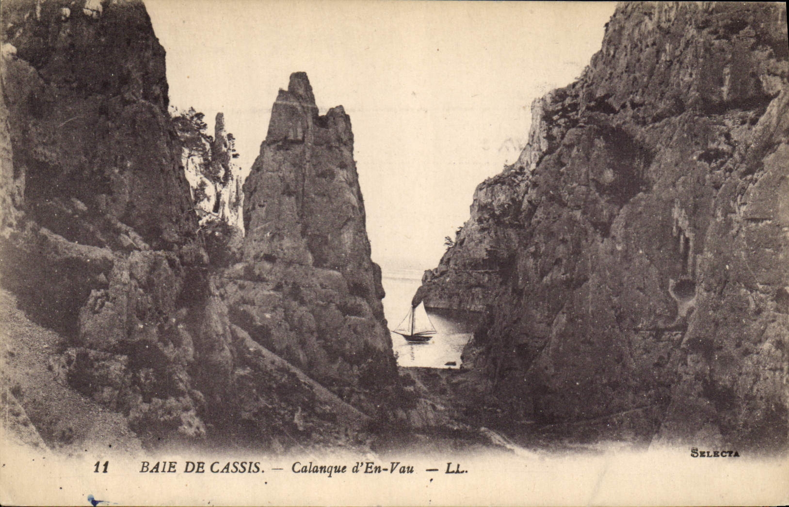 CPA Baie de Cassis Calanque d'En Vau 