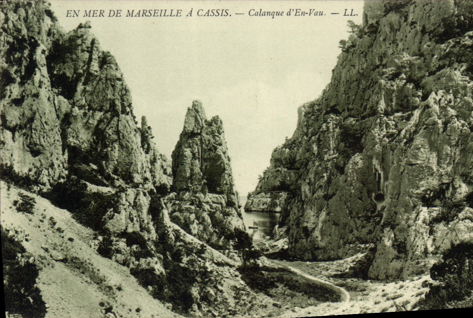 CPA En Mer de Marseille a Cassis Calanque d'En Vau 