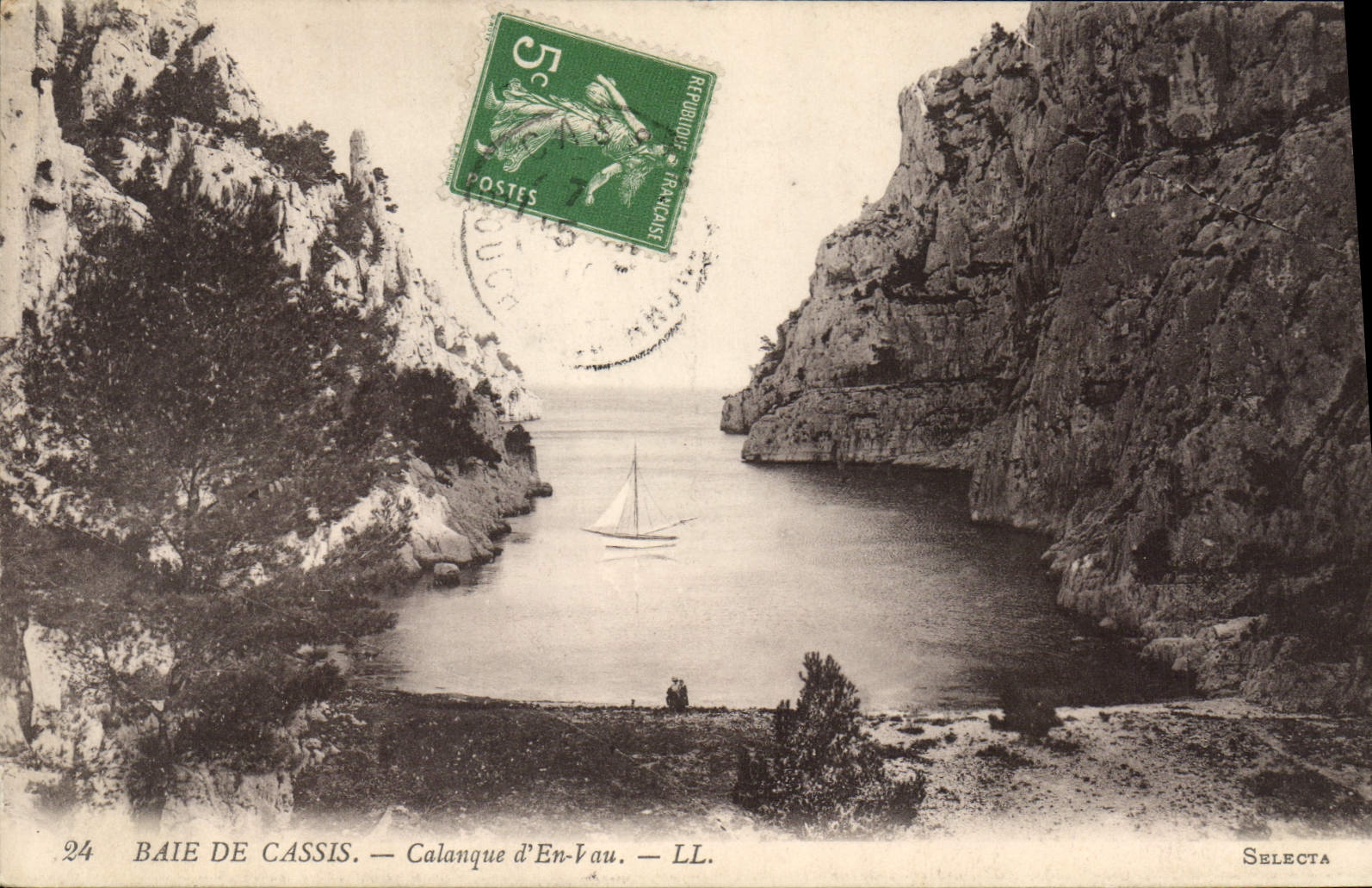 CPA Baie de Cassis Calanque d'En Vau 