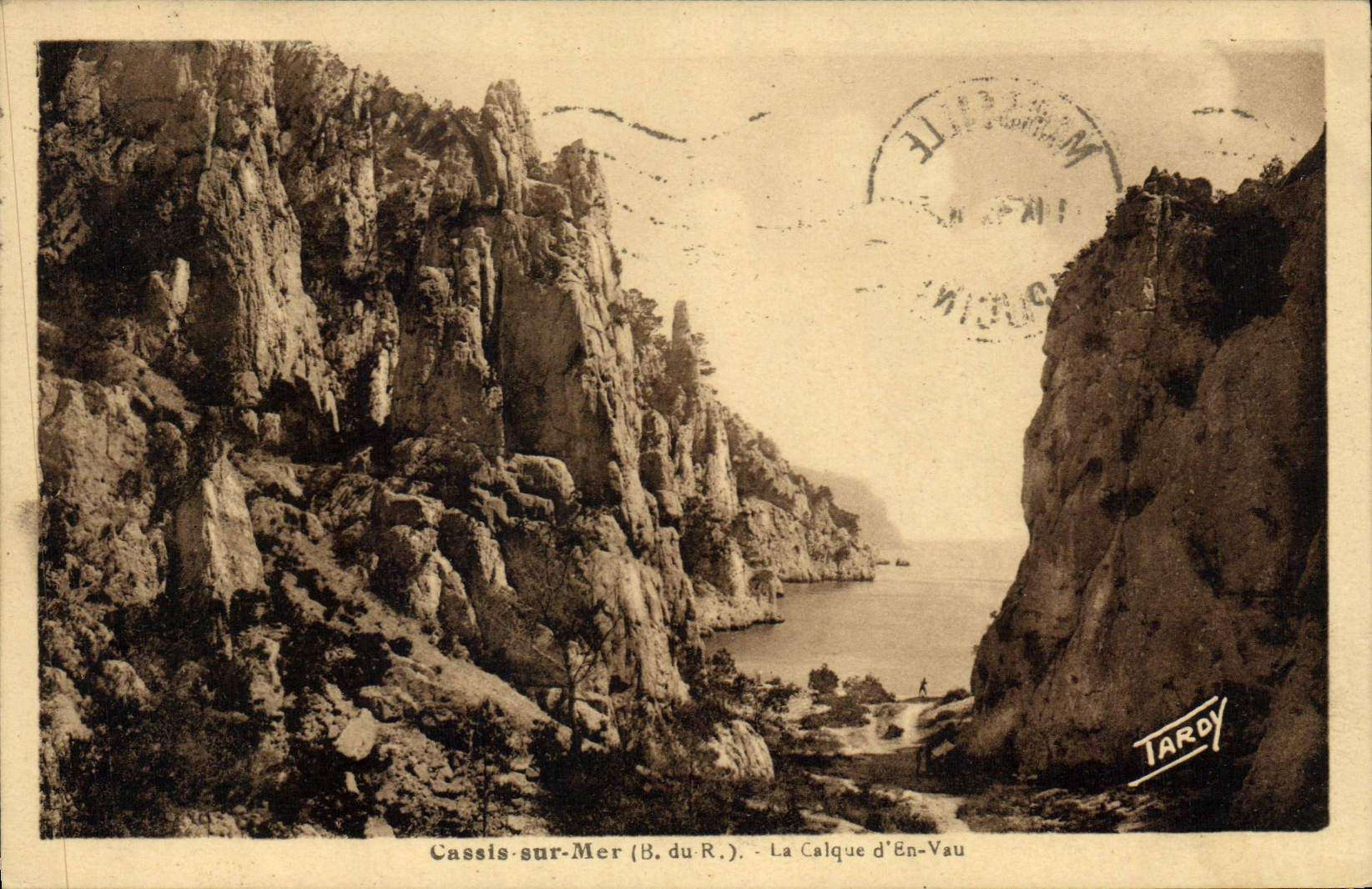 CPA Cassis sur Mer B du R Calanque d'En Vau 