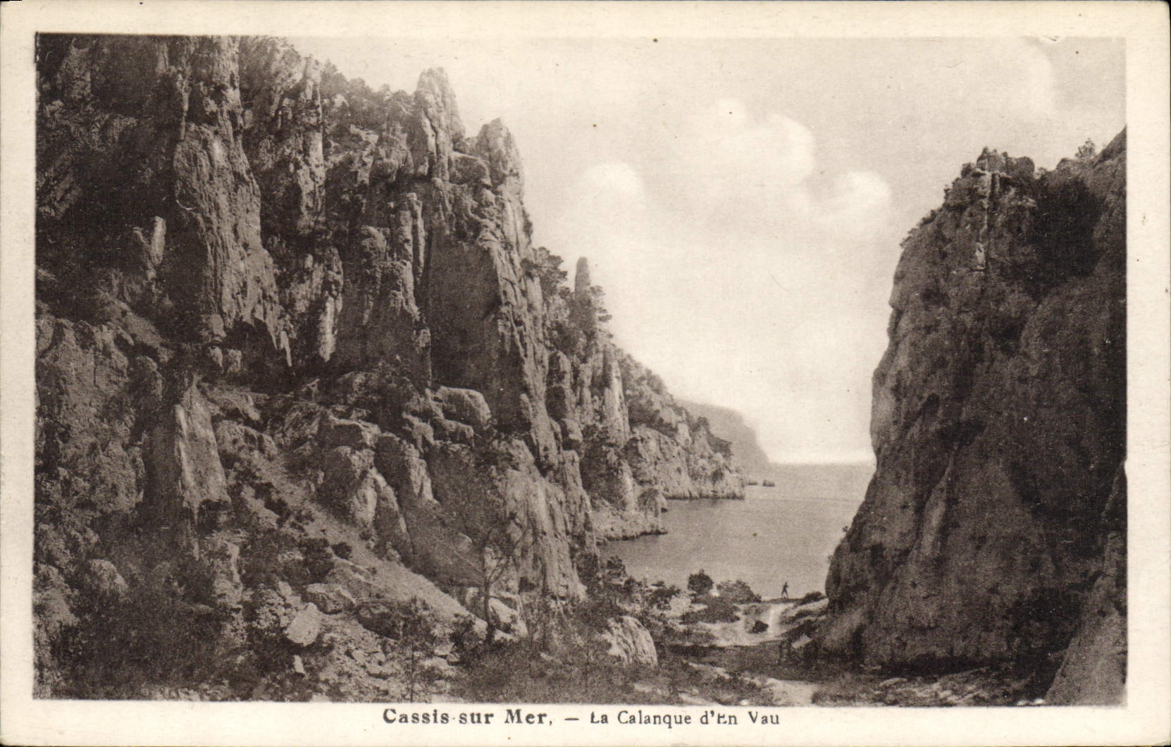 CPA Cassis sur Mer Calanque d'En Vau 