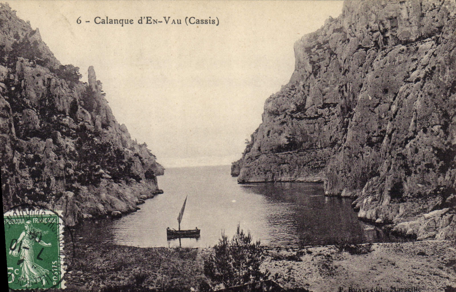 CPA Calanque d'En Vau Cassis 