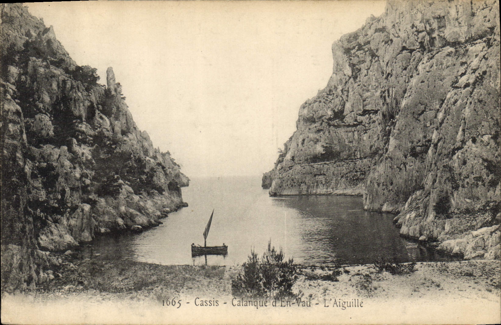 CPA Cassis Calanque d'En Vau l'Aiguille 