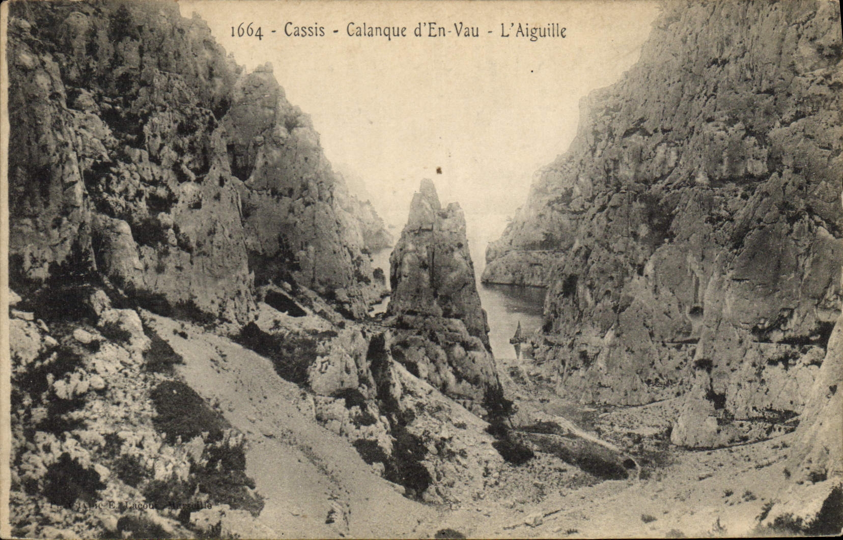 CPA Cassis Calanque d'En Vau l'Aiguille 
