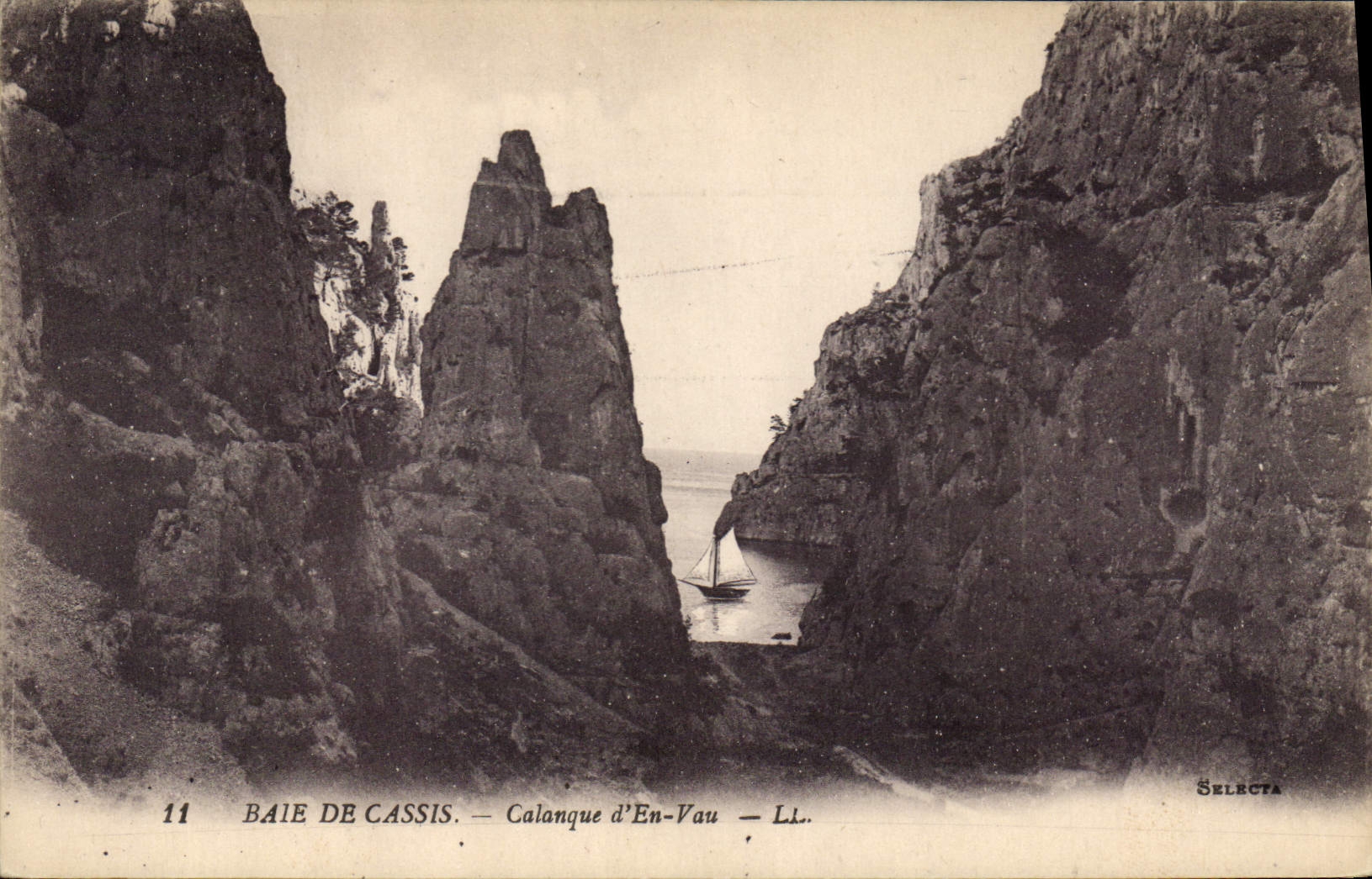 CPA Baie de Cassis Calanque d'En Vau 