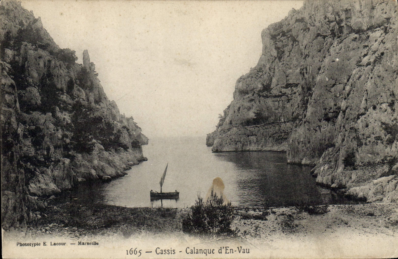 CPA Cassis Calanque d'En Vau 