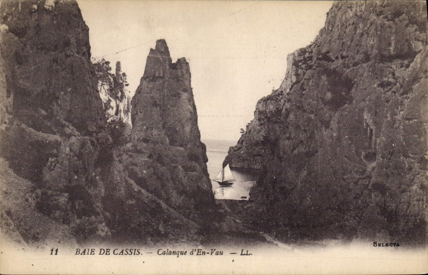 CPA Baie de Cassis Calanque d'En Vau 