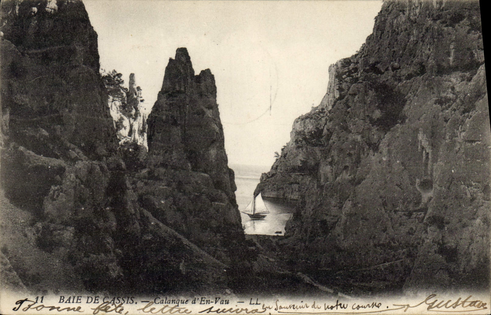 CPA Baie de Cassis Calanque d'En Vau 