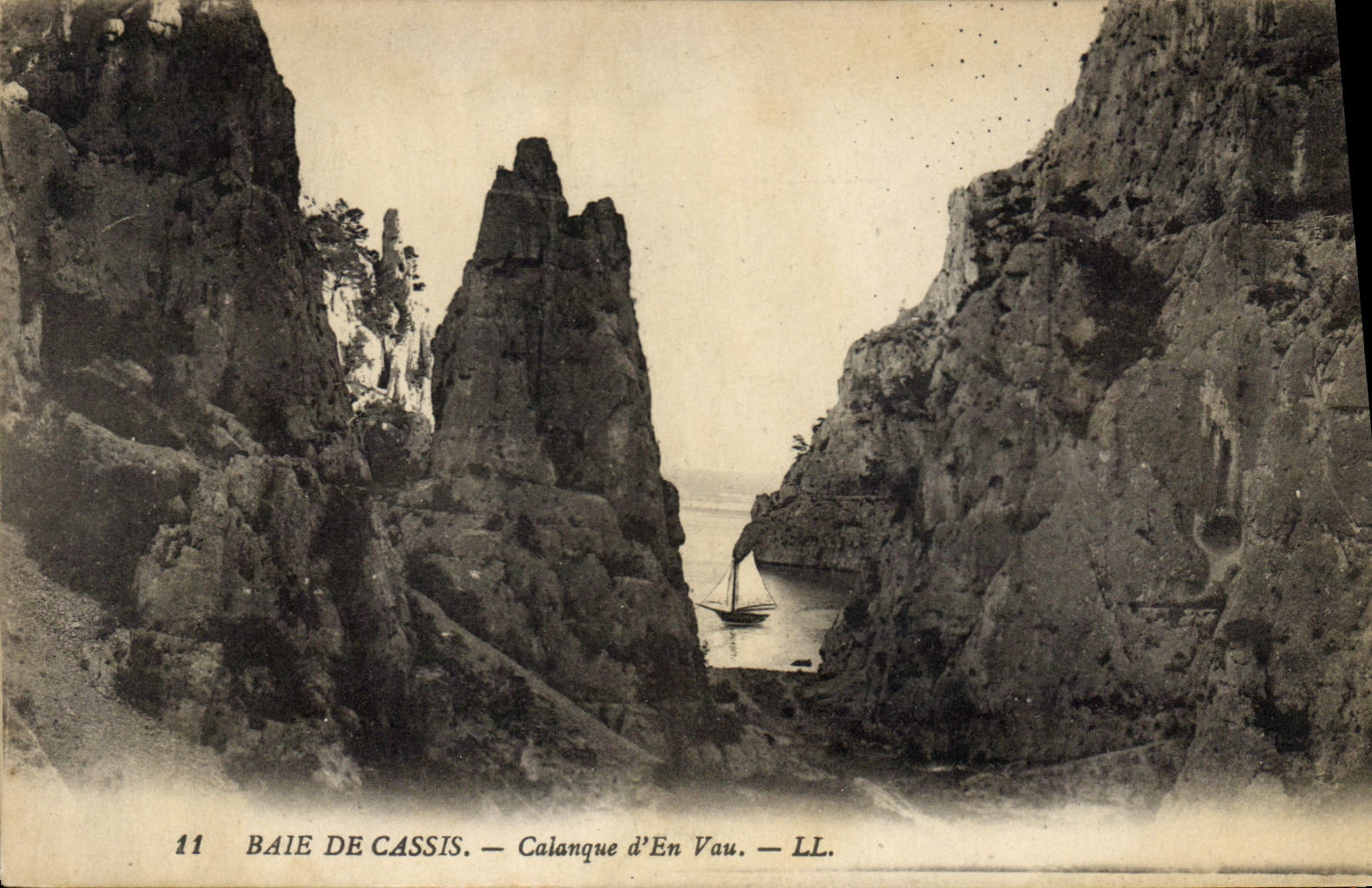 CPA Baie de Cassis Calanque d'En Vau 