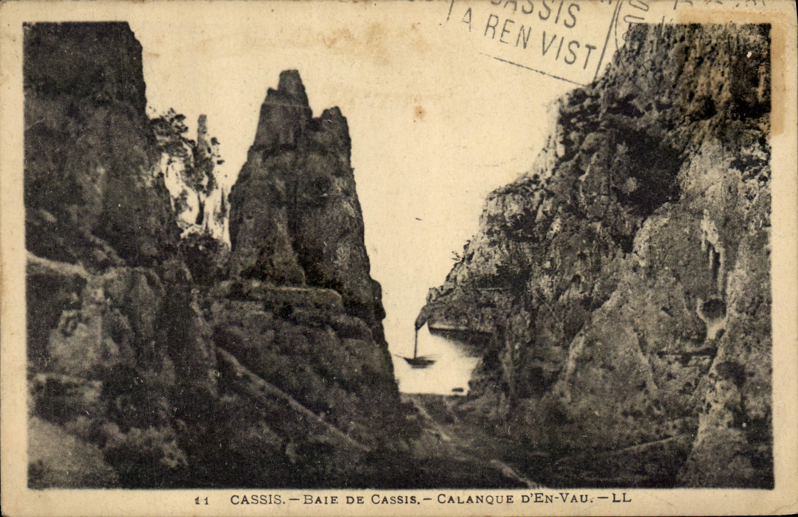 CPA Cassis Baie de Cassis Calanque d'En Vau 