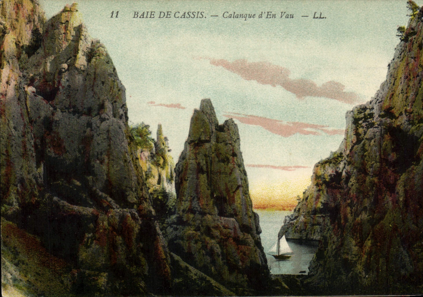 CPA Baie de Cassis Calanque d'En Vau 