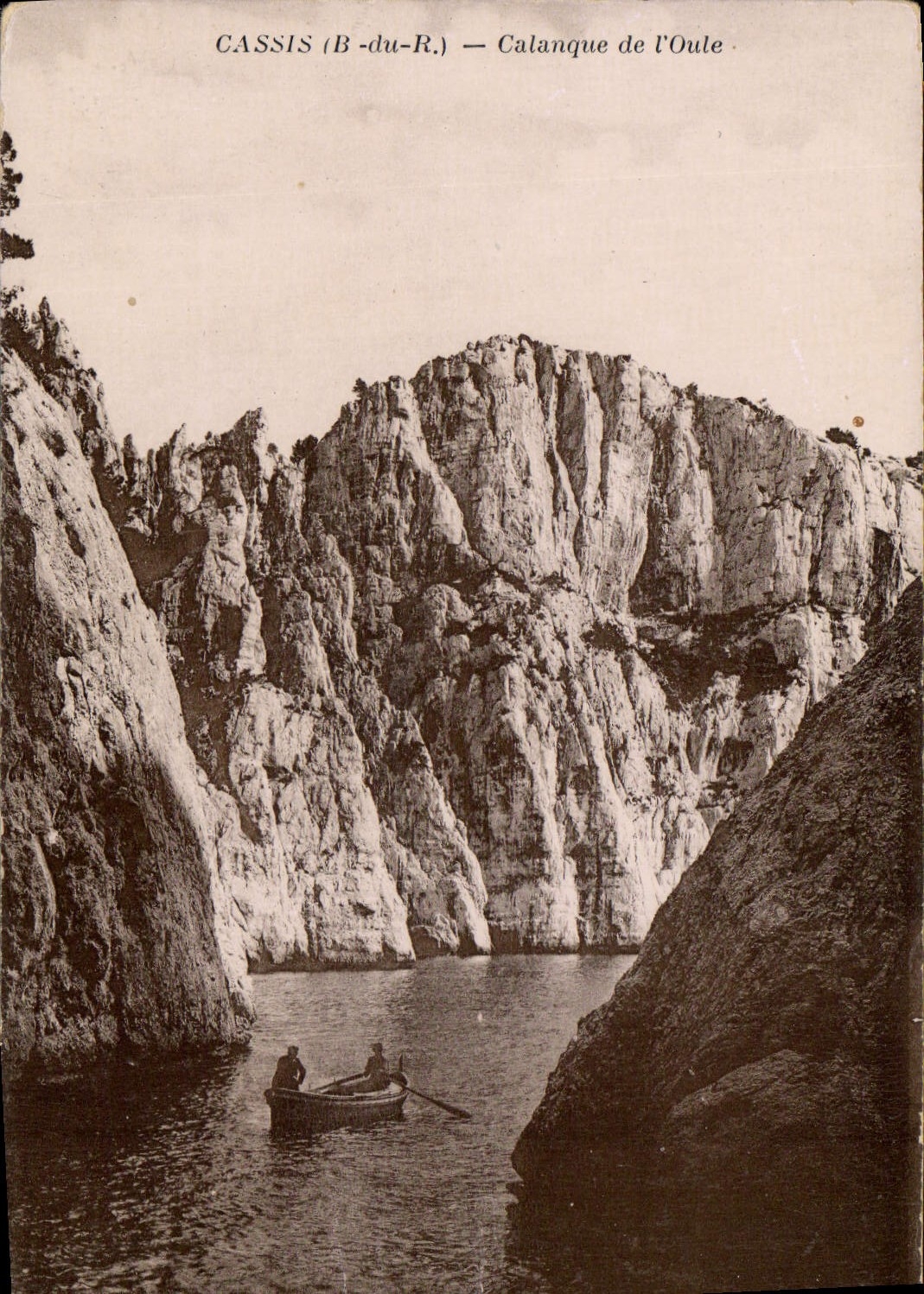 CPA Cassis B du R Calanque de l'Oule 