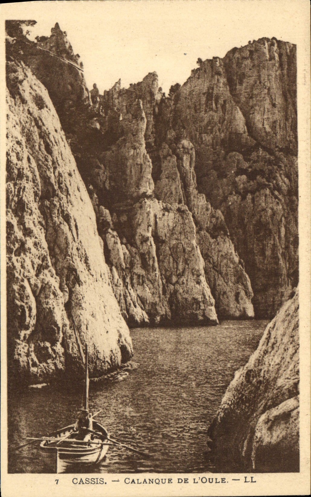 CPA Cassis Calanque de l'Oule 